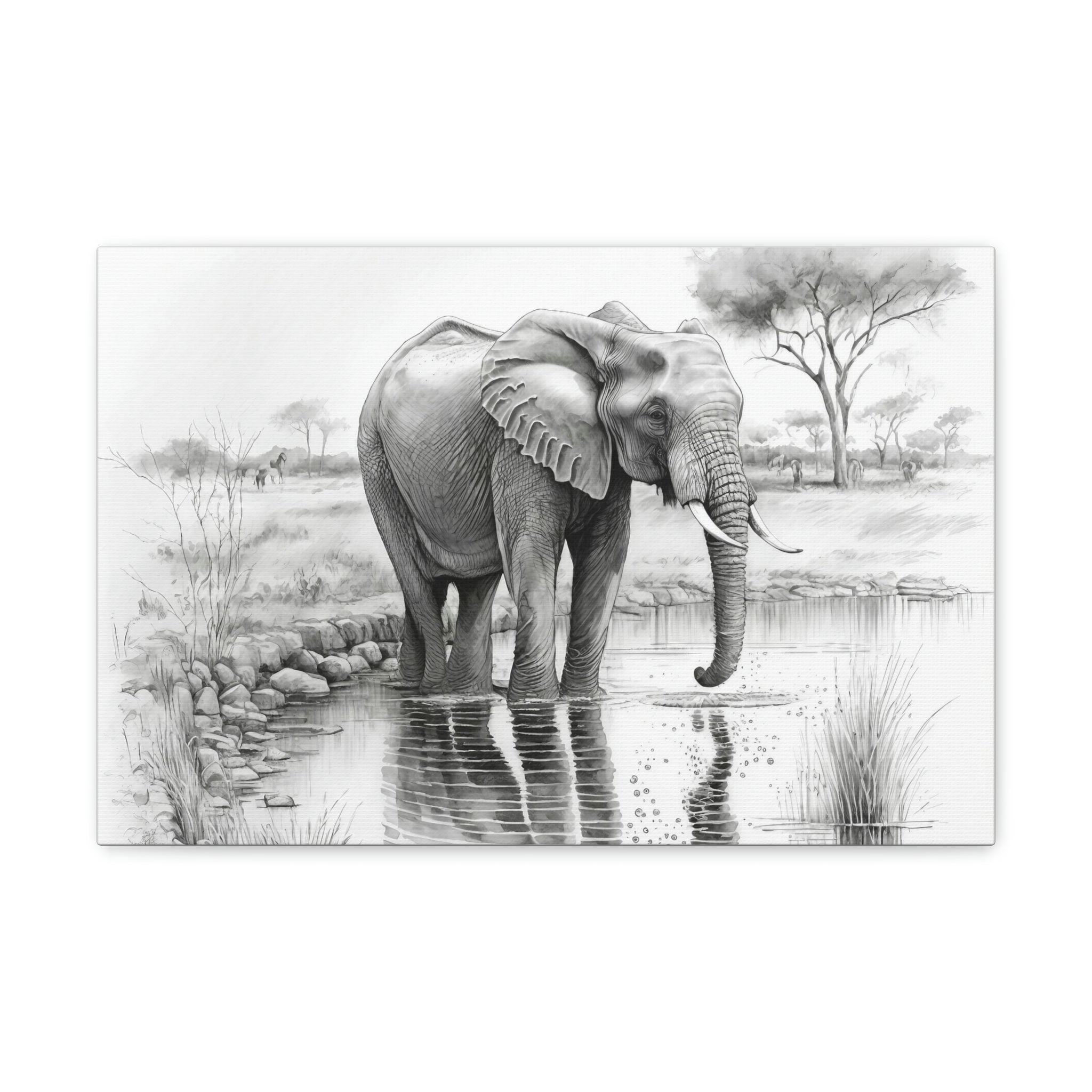 How to Draw a Simple African Elephant for Kids